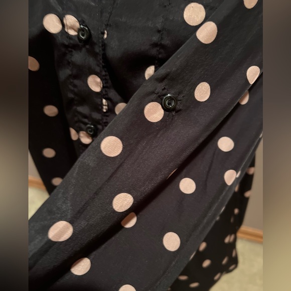 Fun 2 Fun Polkadots Blouse - Picture 6 of 10